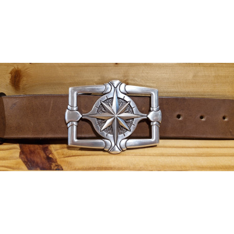 Ceinture cuir largeur 4 cm