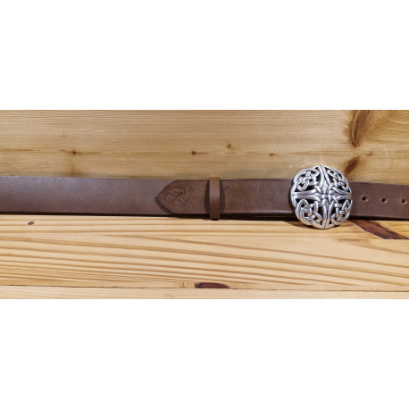 Ceinture cuir largeur 4 cm