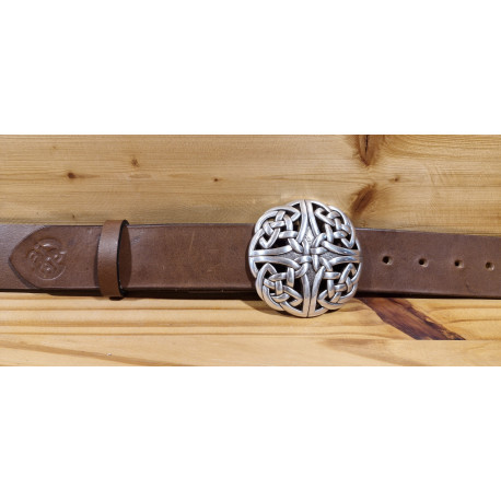 Ceinture cuir largeur 4 cm