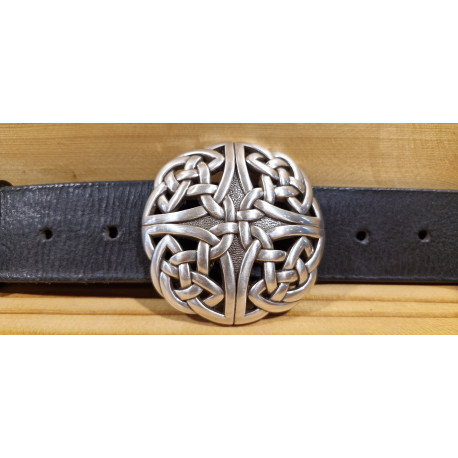 Ceinture cuir largeur 4 cm