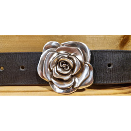 Ceinture cuir largeur 4 cm