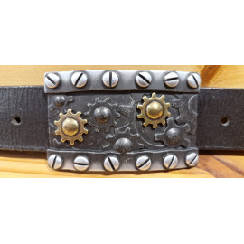 Ceinture cuir largeur 4 cm