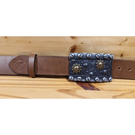 Ceinture cuir largeur 4 cm