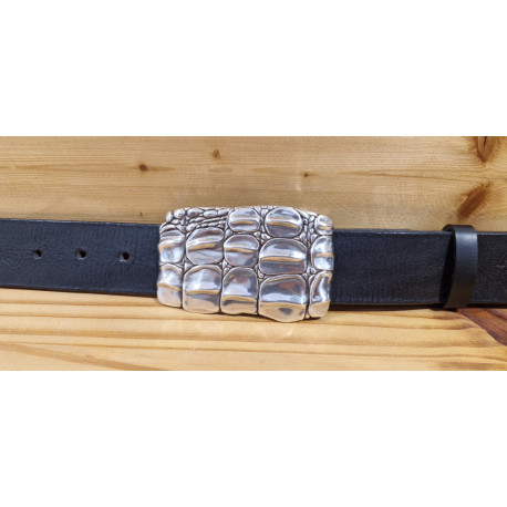 Ceinture cuir largeur 4 cm