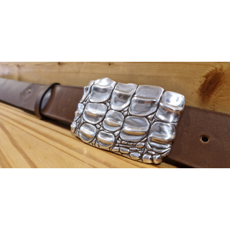 Ceinture cuir largeur 4 cm