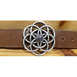 Ceinture cuir largeur 4 cm