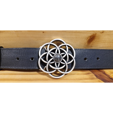 Ceinture cuir largeur 4 cm