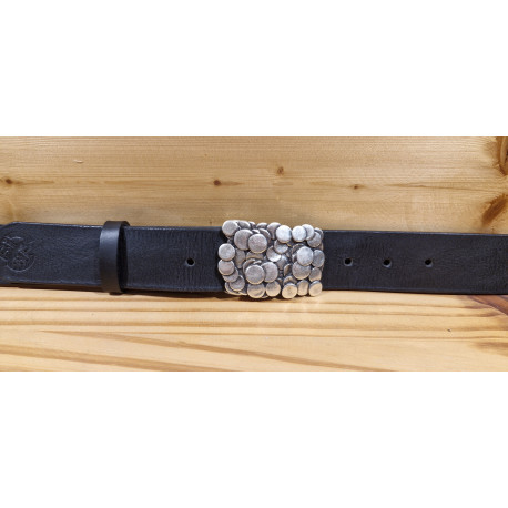 Ceinture cuir largeur 4 cm