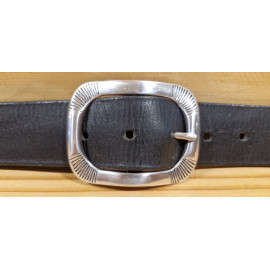 Ceinture cuir largeur 4 cm