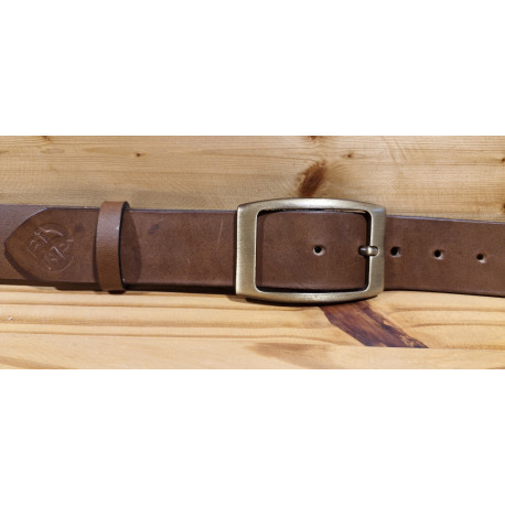 Ceinture cuir largeur 4 cm