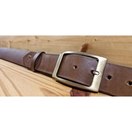 Ceinture cuir largeur 4 cm