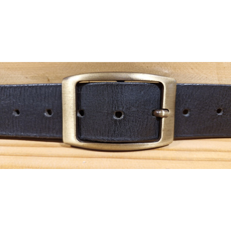 Ceinture cuir largeur 4 cm