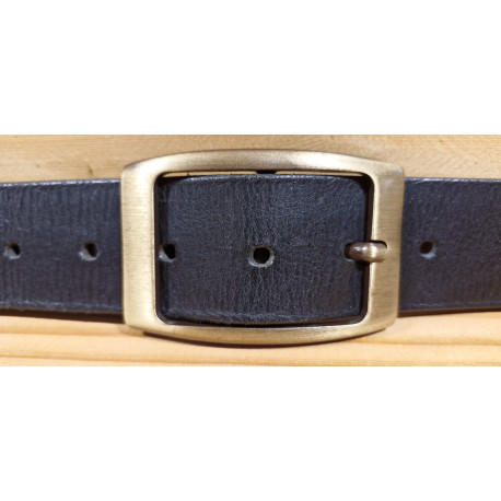 Ceinture cuir largeur 4 cm