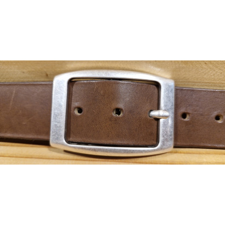 Ceinture cuir largeur 4 cm