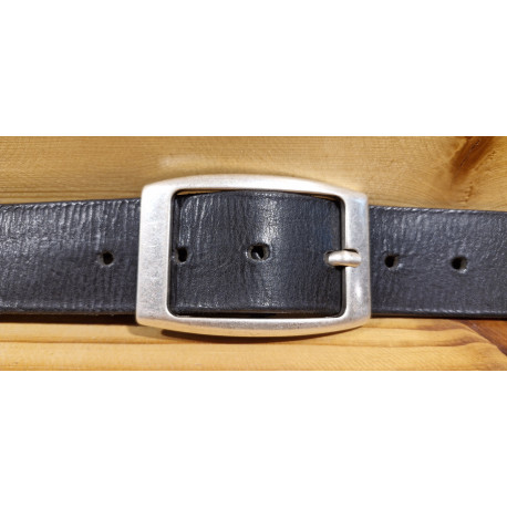 Ceinture cuir largeur 4 cm