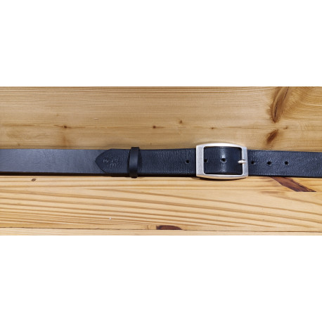 Ceinture cuir largeur 4 cm