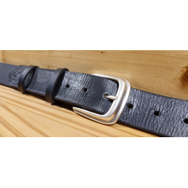 Ceinture cuir largeur 4 cm