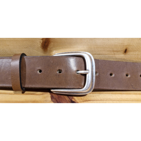 Ceinture cuir largeur 4 cm