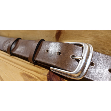 Ceinture cuir largeur 4 cm