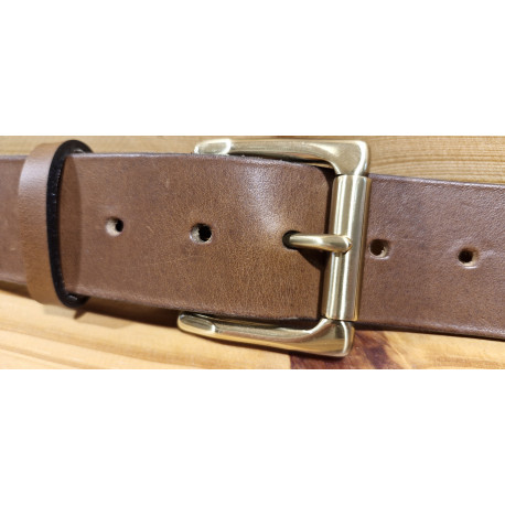 Ceinture cuir largeur 4 cm