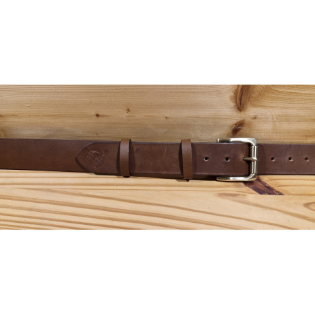 Ceinture cuir largeur 4 cm