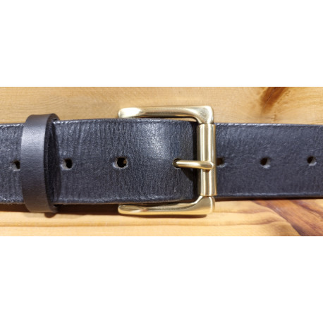 Ceinture cuir largeur 4 cm