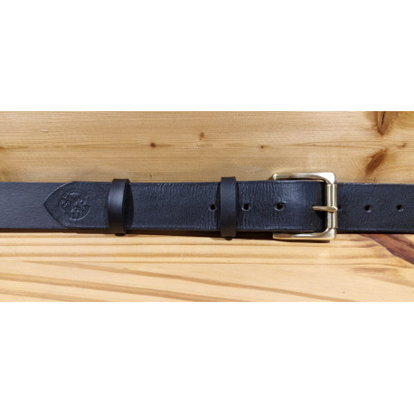 Ceinture cuir largeur 4 cm