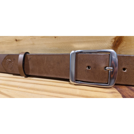 Ceinture cuir largeur 4 cm