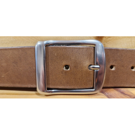 Ceinture cuir largeur 4 cm